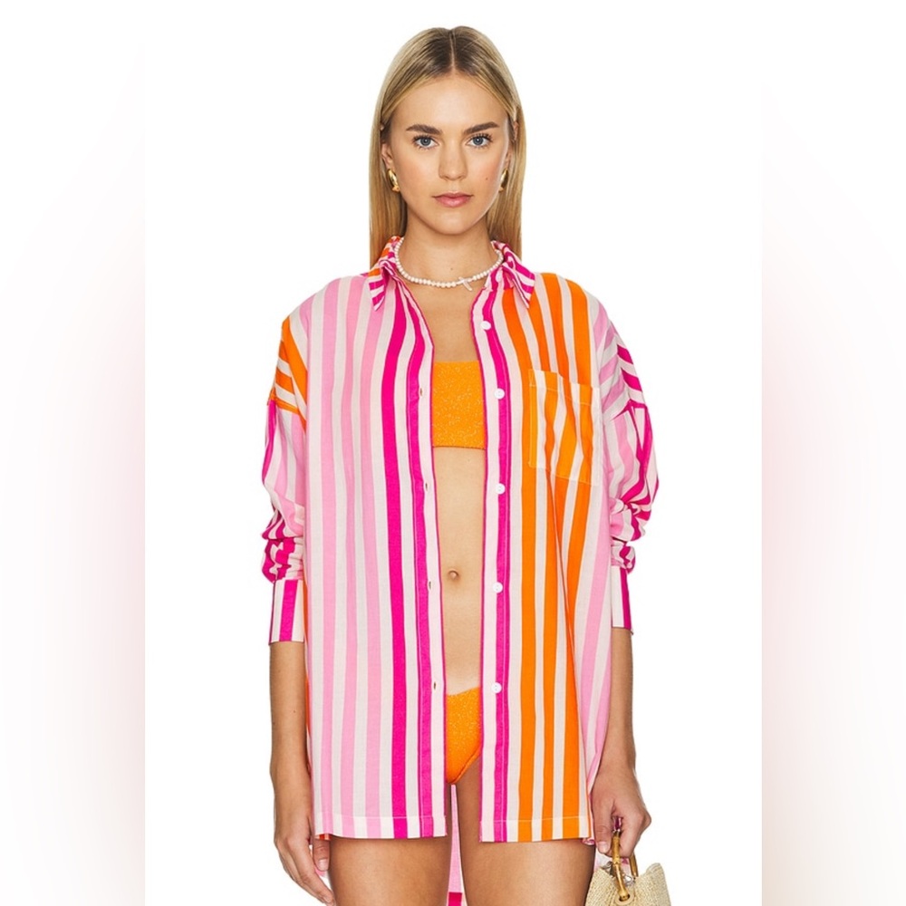 💕NEW💕 BEACH RIOT Alexa Top Coverup Sz S/M